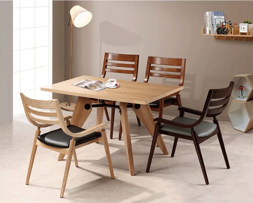 Mẫu ghế cà phê gỗ tự nhiên cao cấp