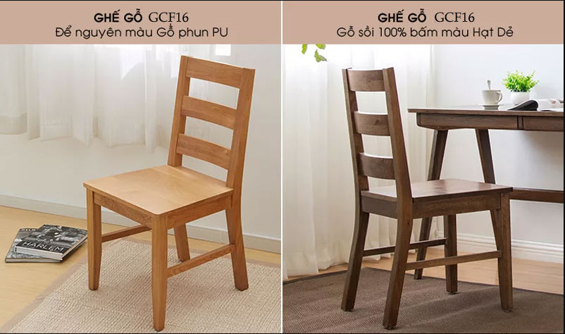 Ghế cà phê 2 loại màu cho bạn nhiều lựa chọn