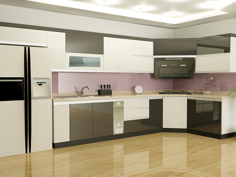 TỦ BẾP GỖ CÔNG NGHIỆP MDF