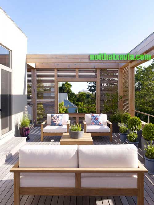 Những điều nên biết khi sử dụng nội thất gỗ Teak ngoài trời
