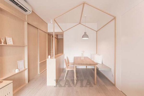 Thiết kế nội thất căn hộ chung cư 70m2 Star City Lê Văn Lương