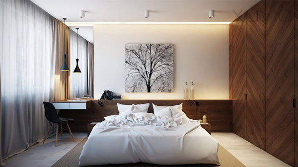 Thiết kế nội thất căn hộ chung cư đẹp của anh chàng độc thân