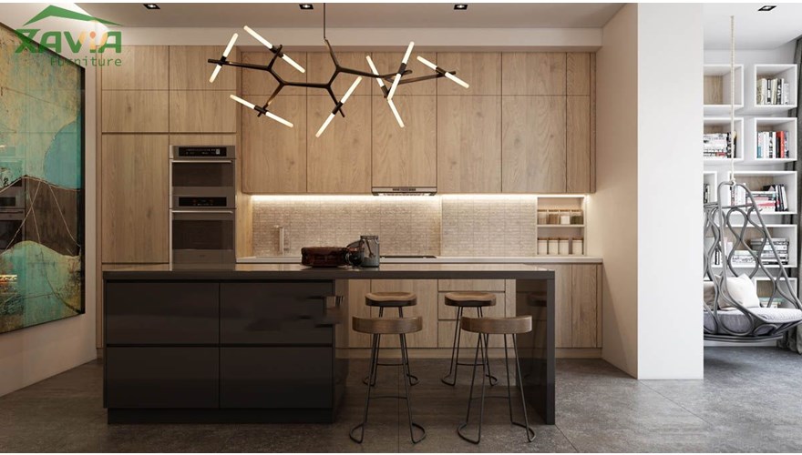 Thiết kế nội thất chung cư hiện đại 90m2 – New skyline – Văn Quán – Anh Long