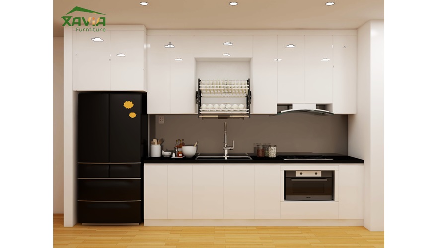 Tủ bếp anh Cầu – Chung cư Gamuda – Hoàng Mai – Hà Nội